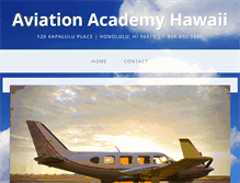 Tablet Screenshot of abovehawaii.com